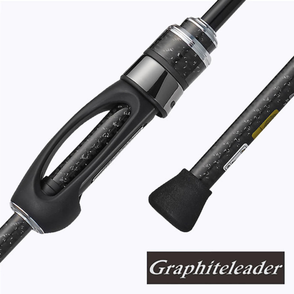 Graphiteleader Corto Prototype 23 602L-HS spinning rod - 183 cm - lure weight range 0.1–3 g - black