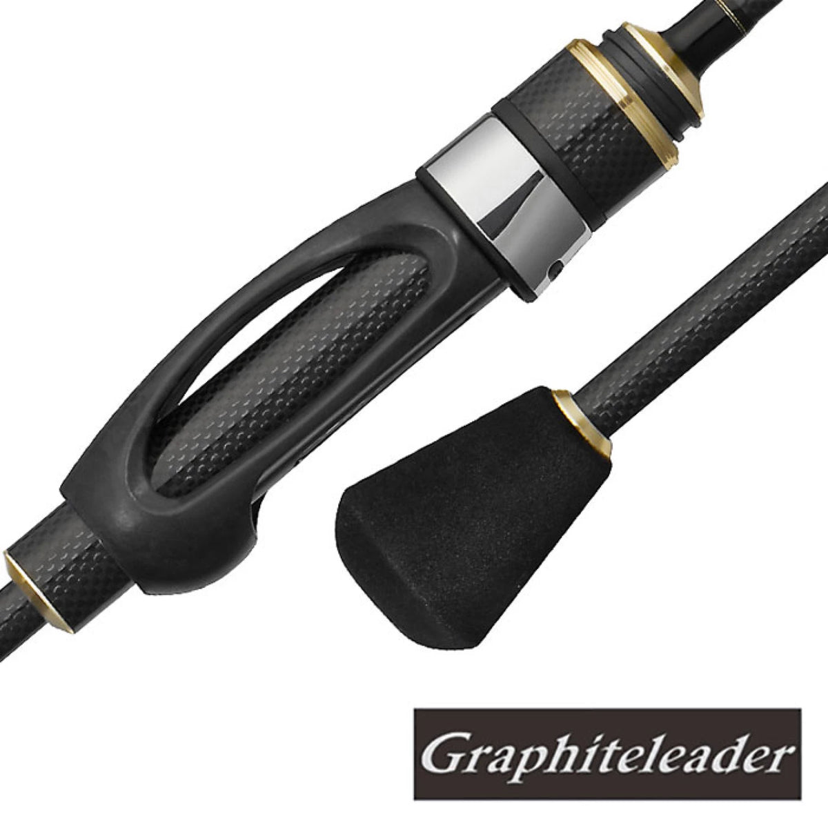 Graphiteleader Bellezza UX 612SUL-S spinning rod - 185 cm - casting range 0.4–4 g - black