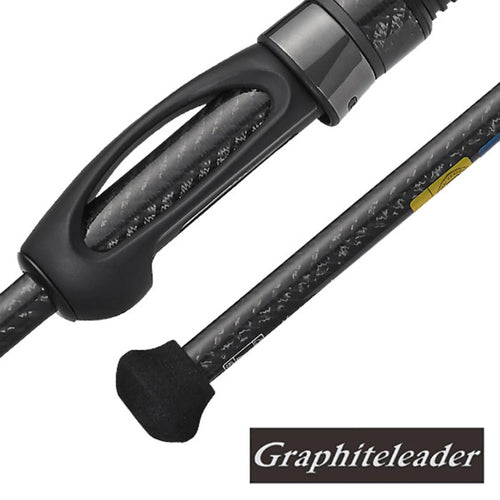 Graphiteleader Corto 612L-HS spinning rod - 186 cm - lure weight range 0.3–3 g - black