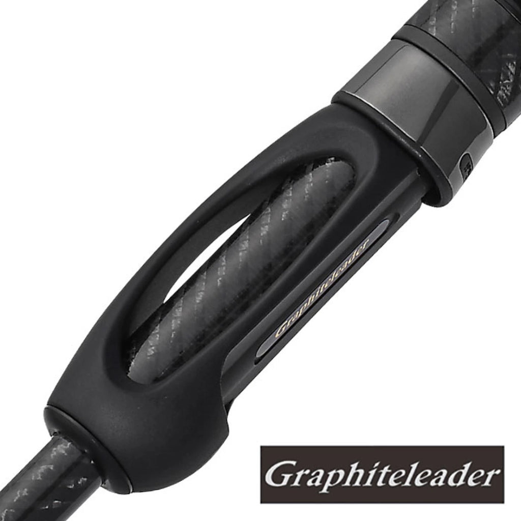 Graphiteleader Corto 612L-HS spinning rod - 186 cm - lure weight range 0.3–3 g - black