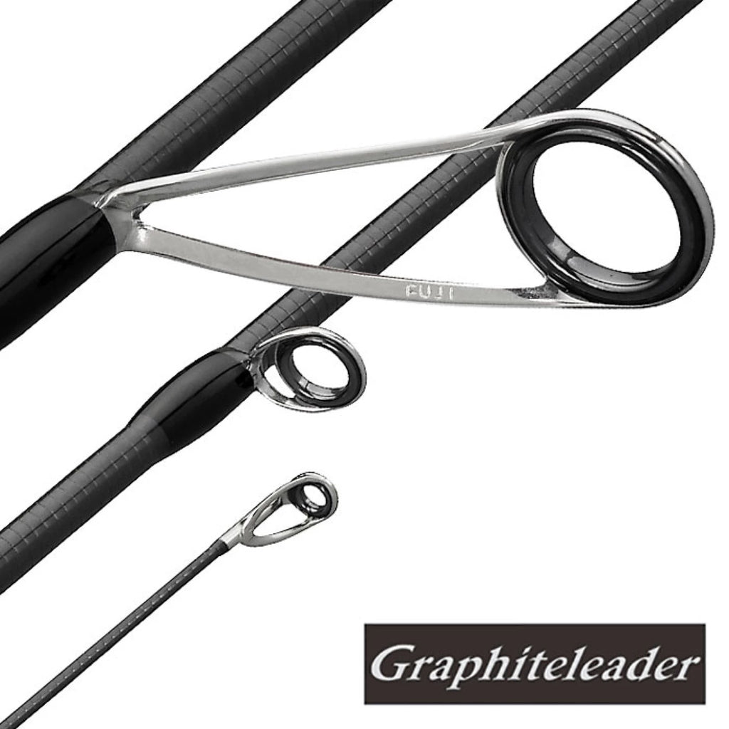 Graphiteleader Bellezza UX 612SUL-S spinning rod - 185 cm - casting range 0.4–4 g - black