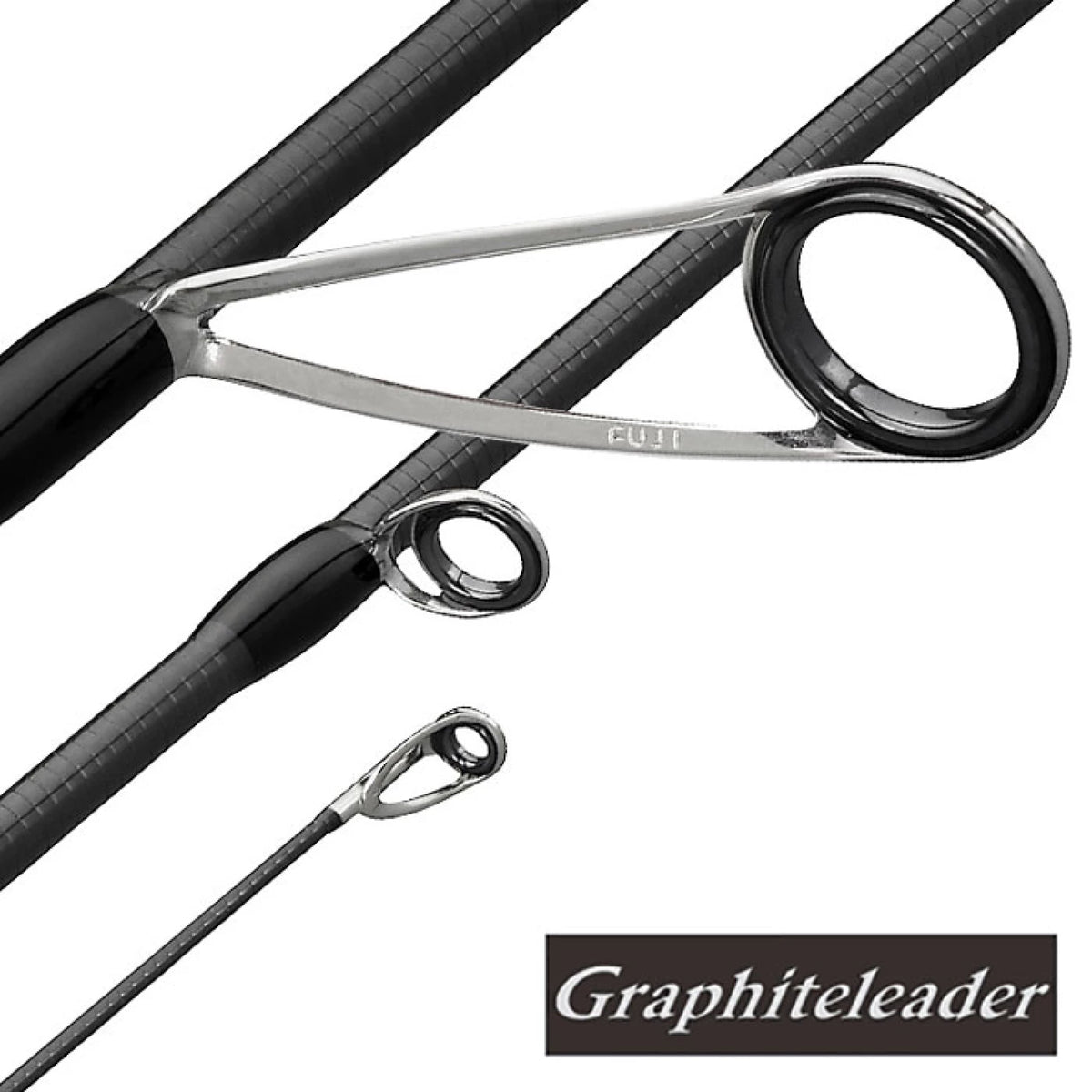 Graphiteleader Bellezza UX 612SUL-S spinning rod - 185 cm - casting range 0.4–4 g - black