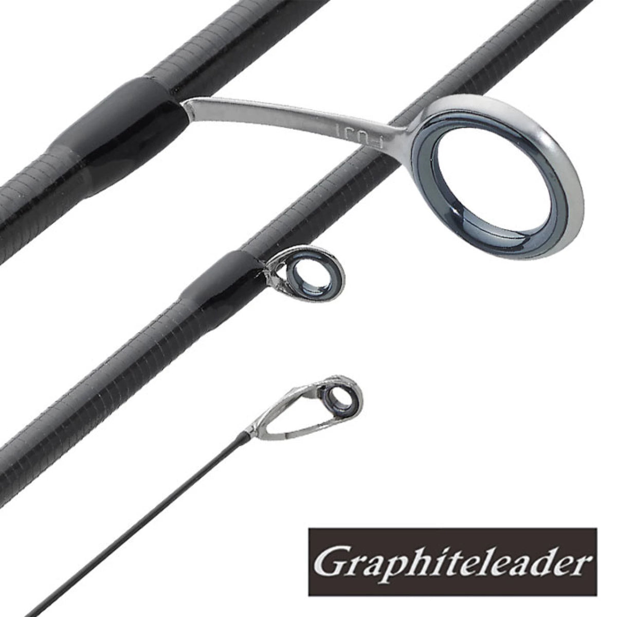 Graphiteleader Corto 612L-HS spinning rod - 186 cm - lure weight range 0.3–3 g - black