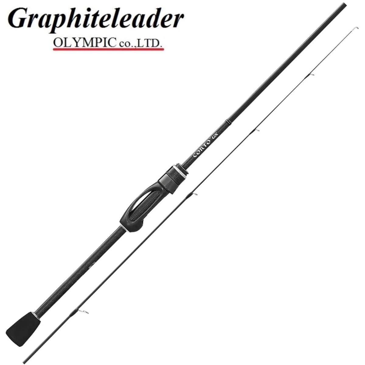 Graphiteleader Corto UX 622L-T spinning rod - 188 cm - lure weight range 0.3–4 g - black