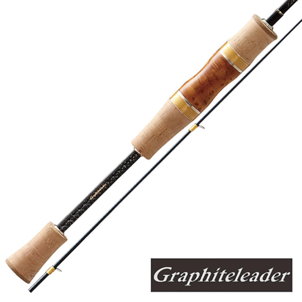 Graphiteleader Super Belleza 672L spinning rod - 201 cm - lure weight range 0.6–7 g - black