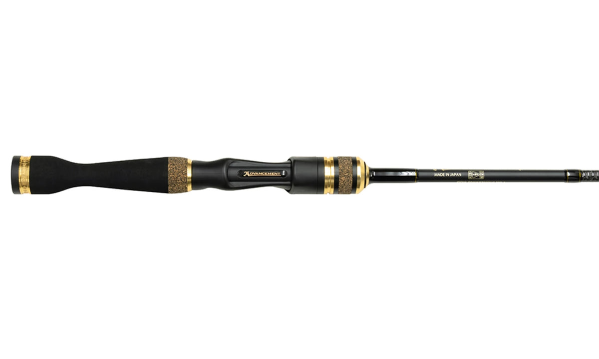 Thirty34Four Advancement FPR-55II spinning rod - 165 cm - lure weight range 0.3–4 g - black