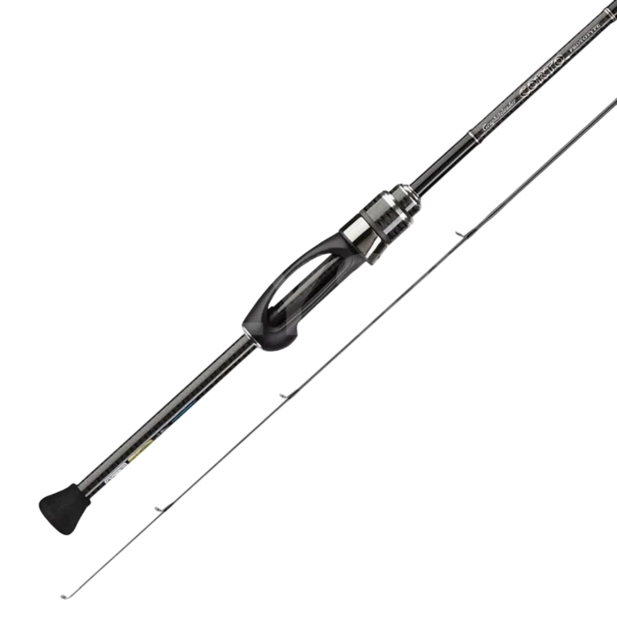 Graphiteleader Corto Prototype 23 602L-HS spinning rod - 183 cm - lure weight range 0.1–3 g - black